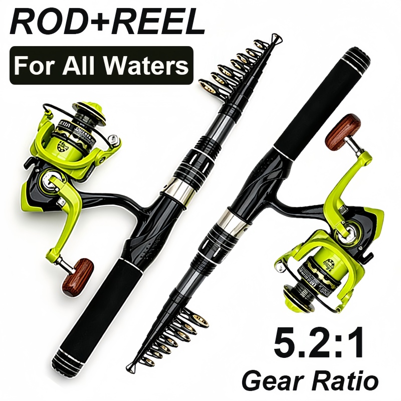 Fishing Rod Spinning - Draaiende hengel en molen set, 1,5-2,4