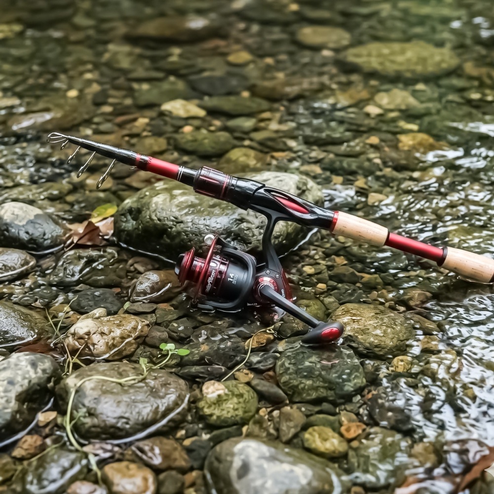 Ultralichte carbon fiber henge - Fishing Rod Combo recensie en prijs