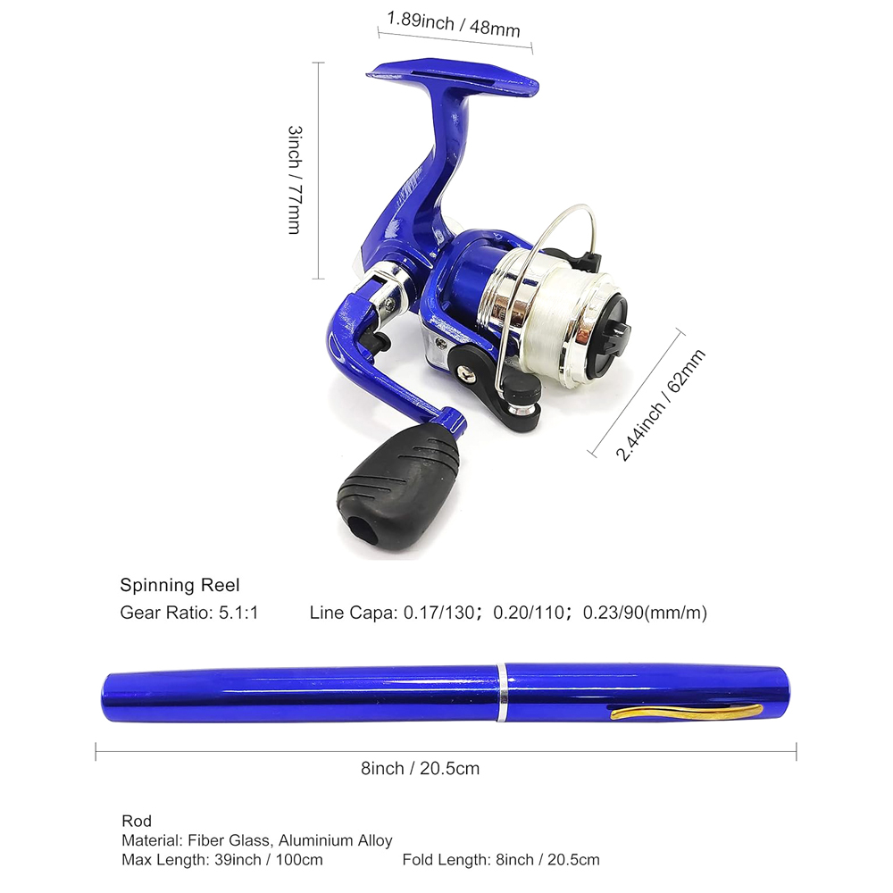Telescopische mini-hengel Carb - Penn Reel Fierce recensie en prijs